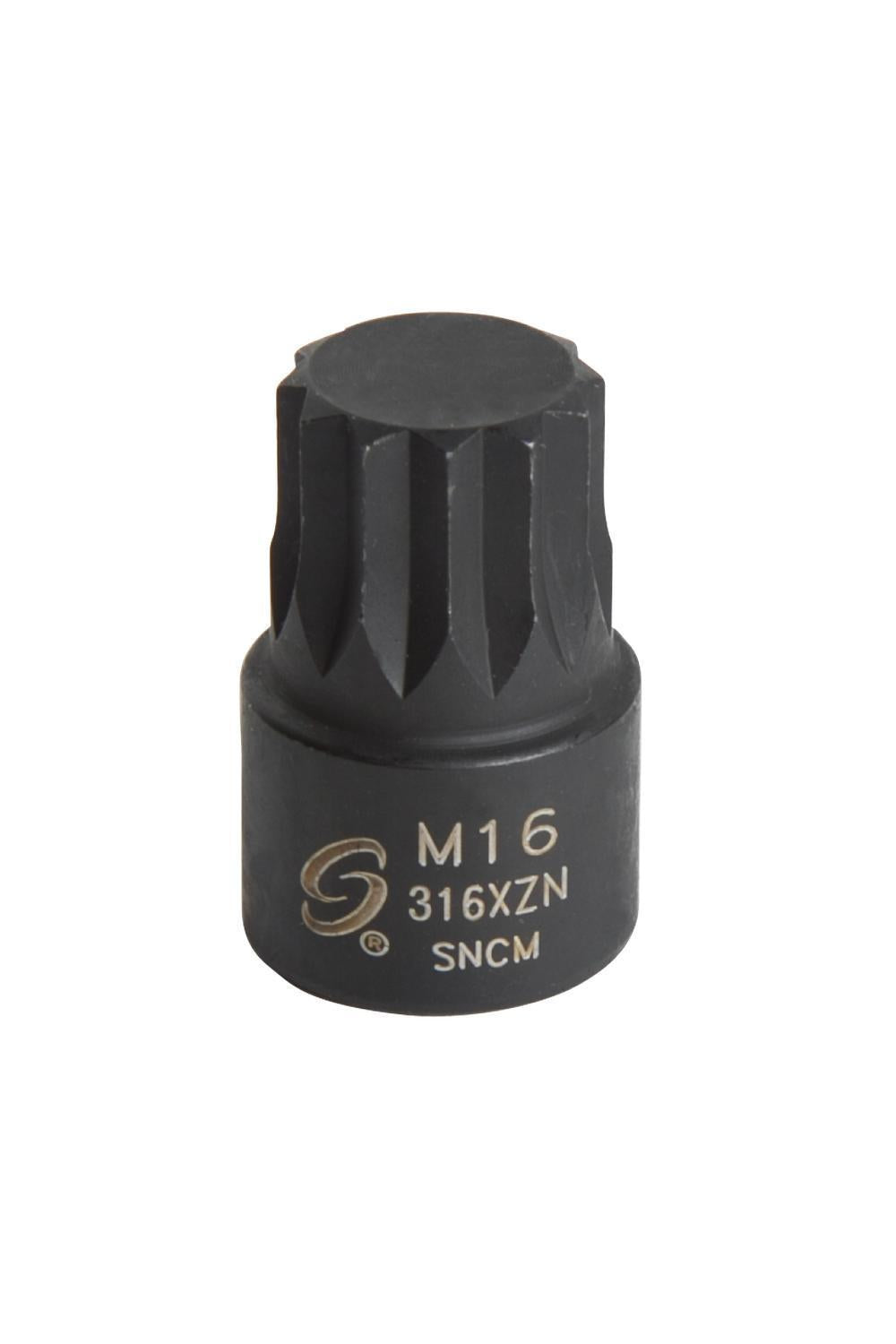 Sunex 314XZN 3/8 Zoll Antrieb M14 Stubby Triple Square Impact