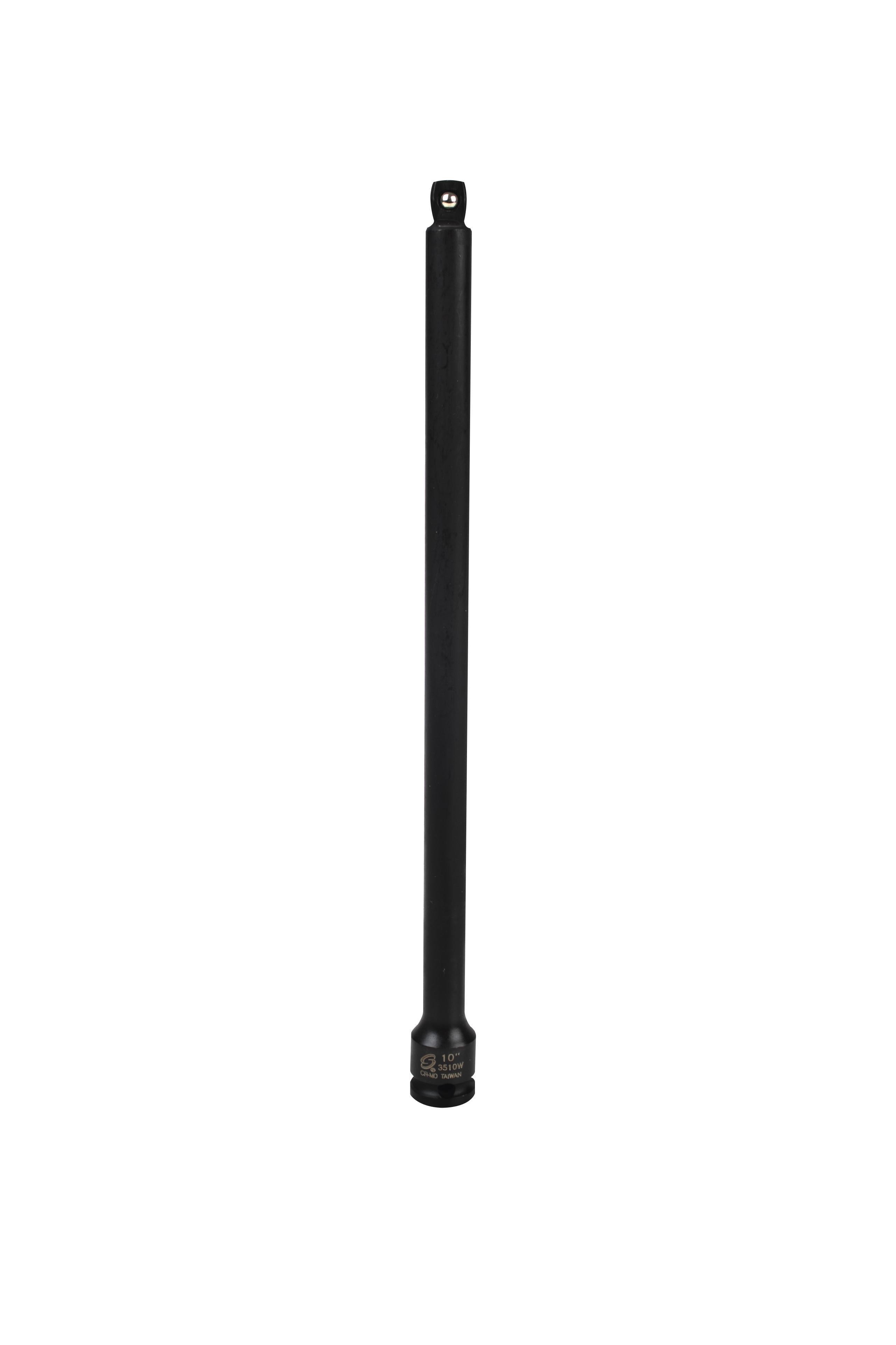 Sunex 3510 3/8" Drive 10 Inch Extension Bar - Chrome Vanadium Steel Socket Extension