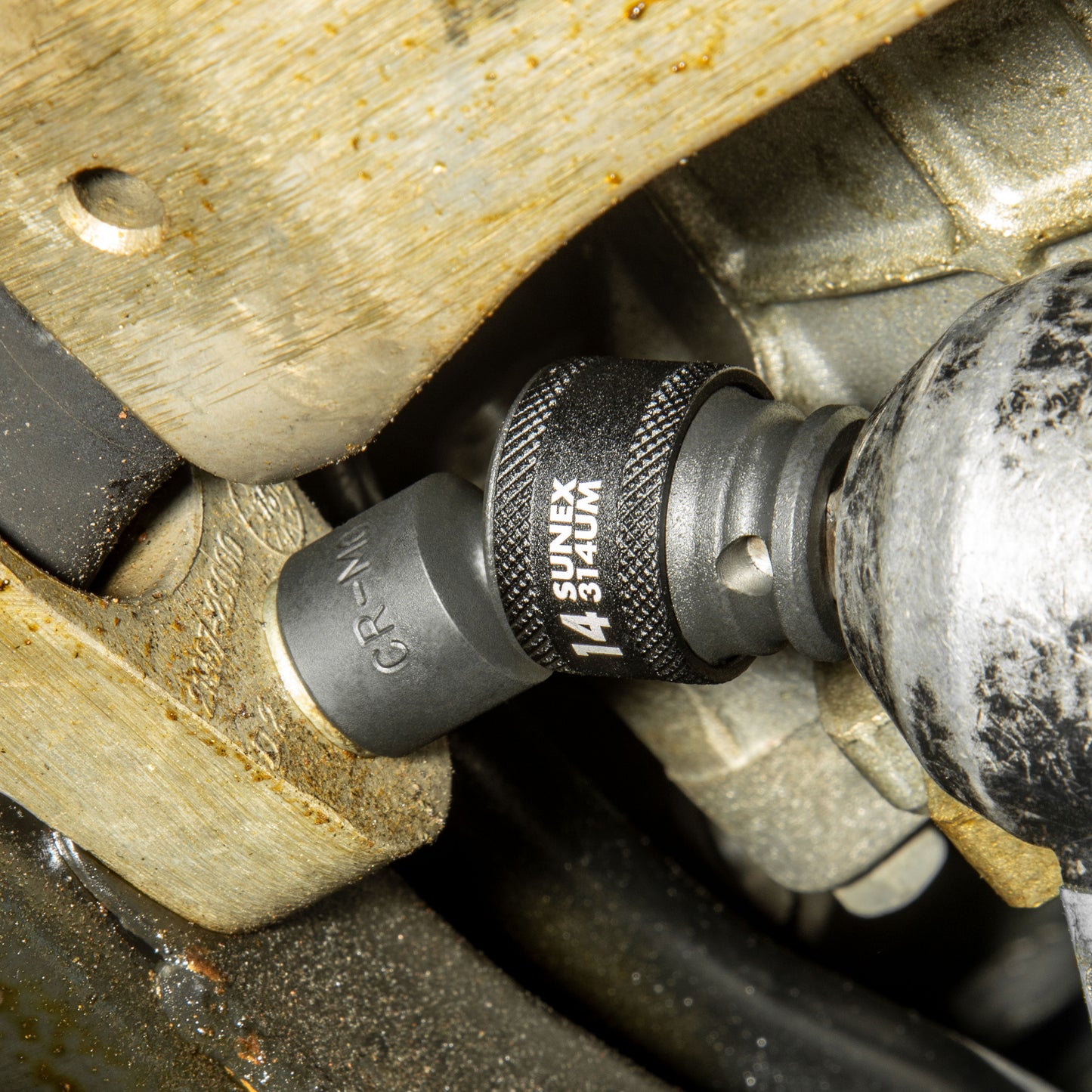 3/8" DRIVE METRIC 6 POINT STANDARD UNIVERSAL 10-PIECE IMPACT SOCKET SET