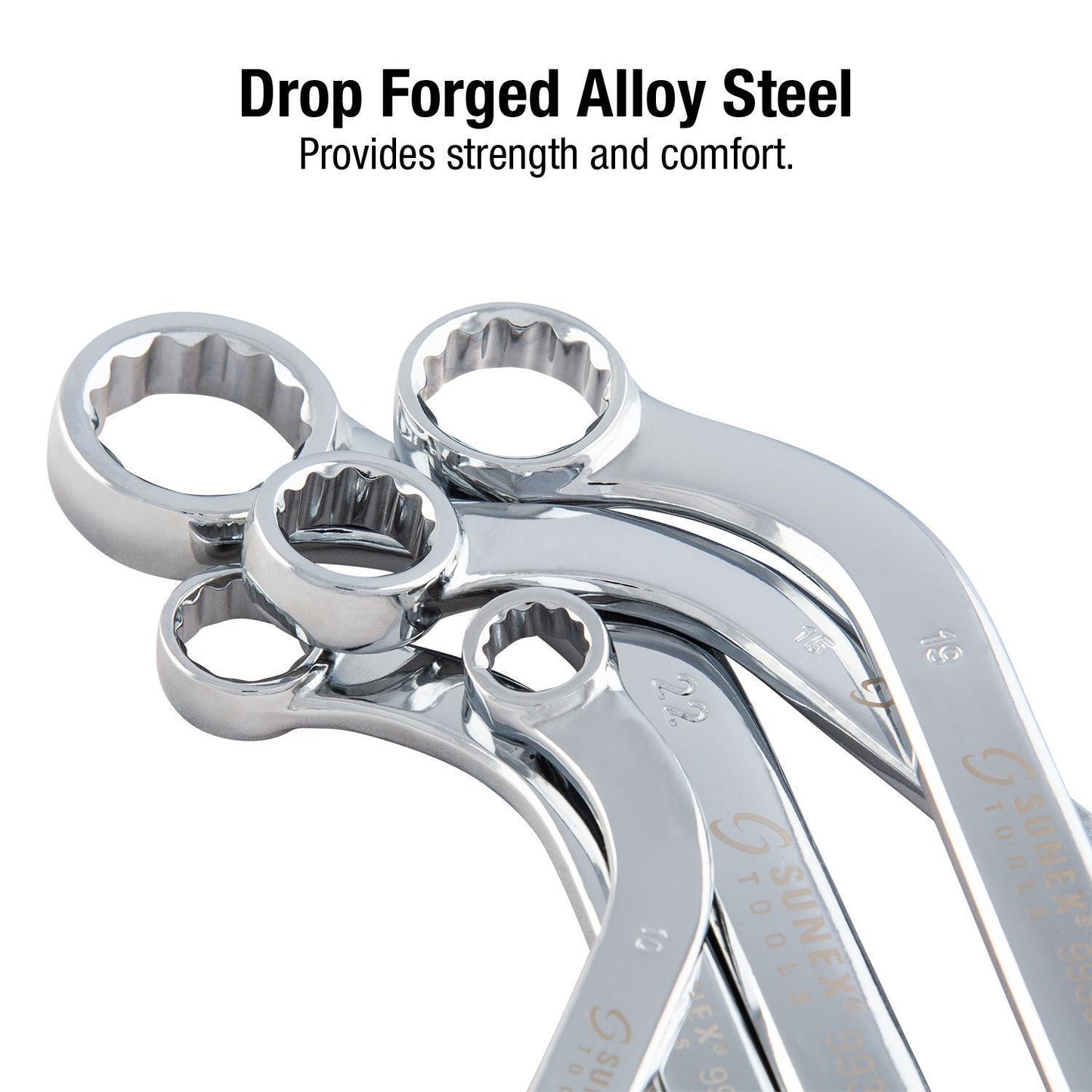 5PC METRIC FULL POLISH HALF MOON BOX WRENCH SET