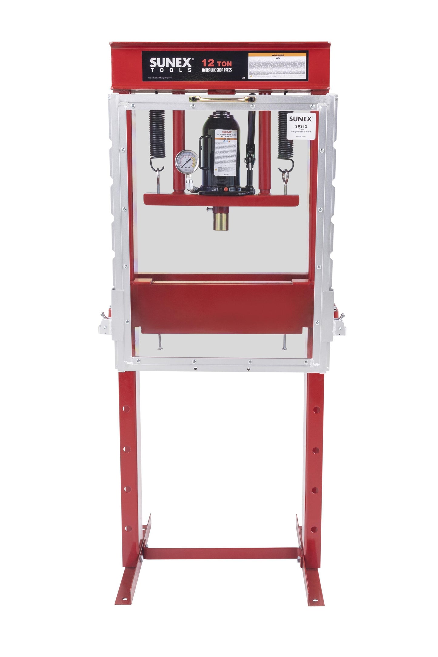 12 TON SHOP PRESS SHIELD