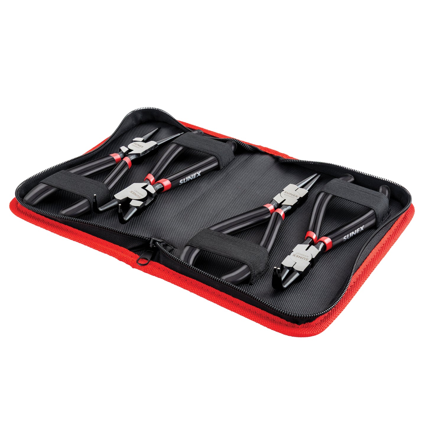 4 PIECE 7" SNAP RING PLIERS SET