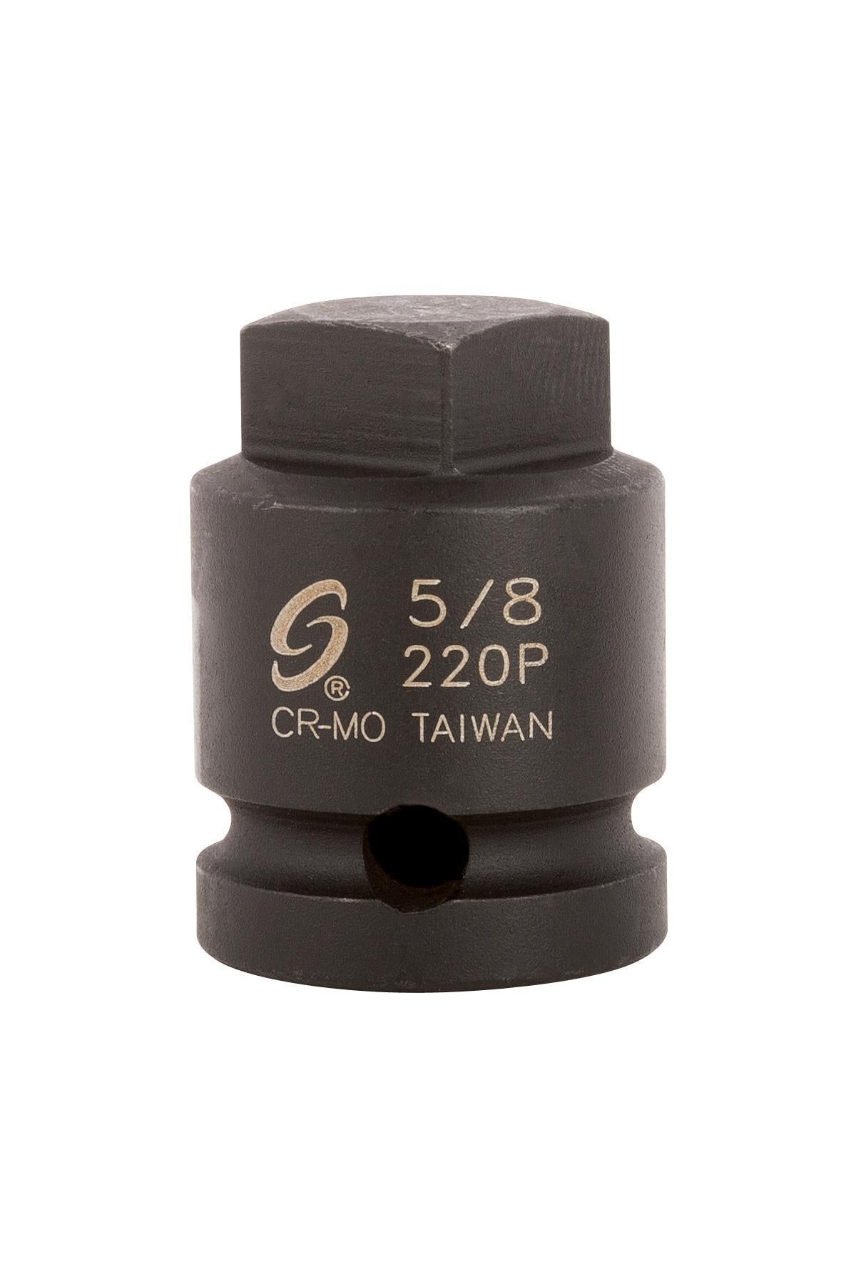 1/2" DR 5/8" MALE PIPE PLUG SOCKET