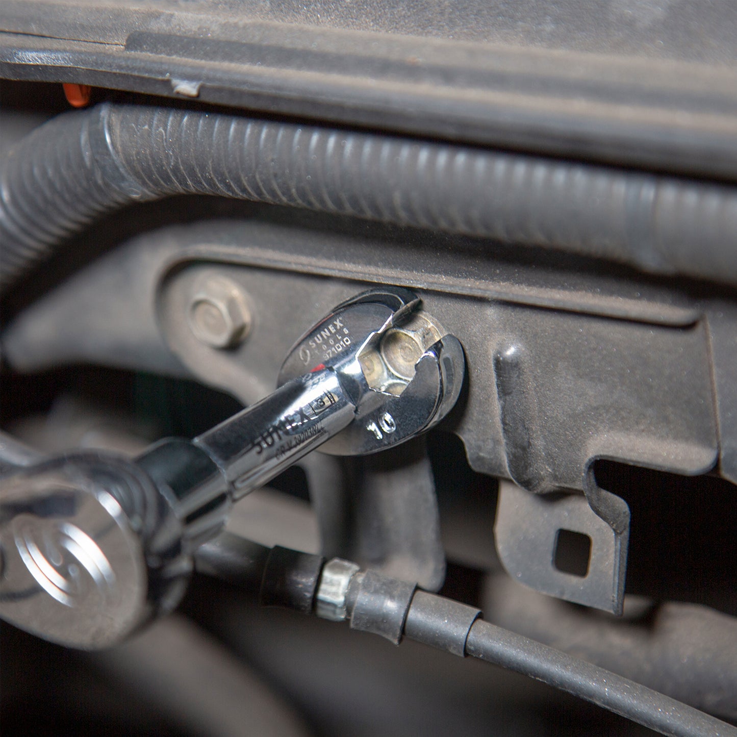 8 PIECE 3/8" DRIVE SAE CROWFOOT WRENCH SET