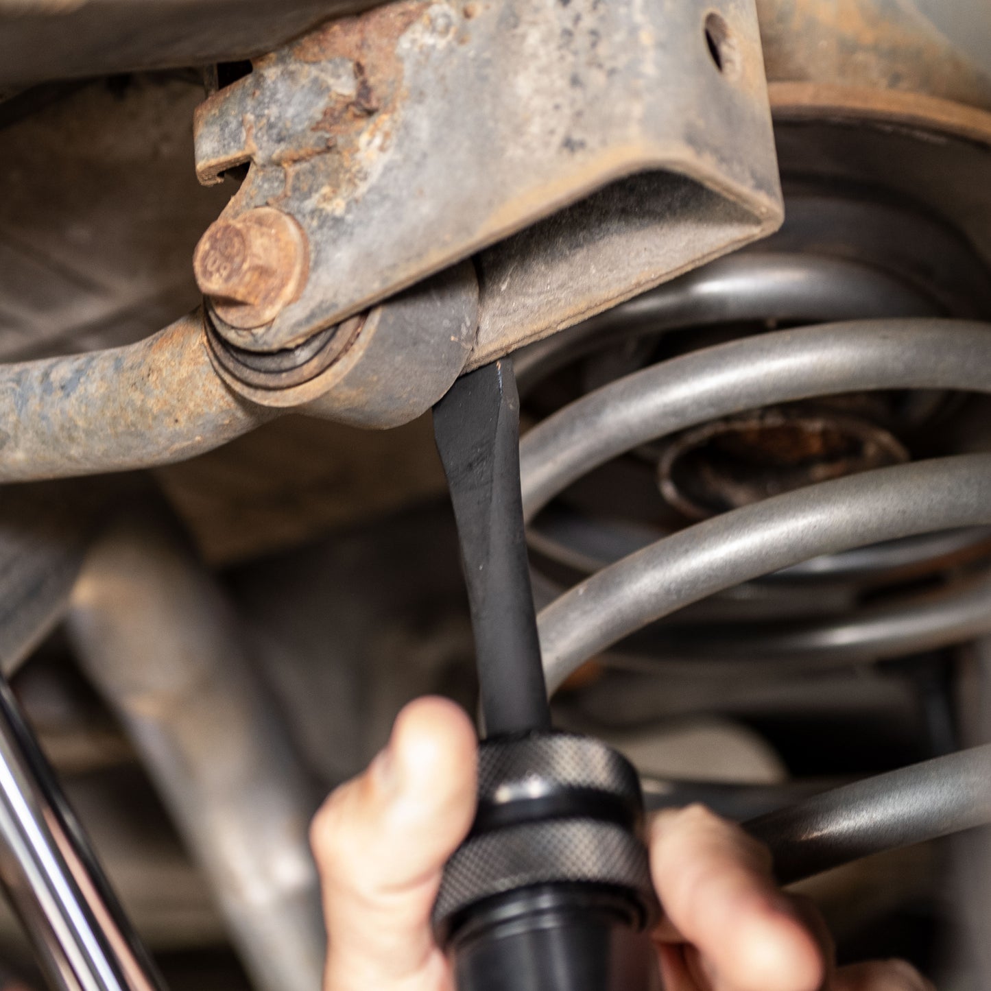 AIR HAMMER CHISEL STANDARD 10 PIECE SET IN PORTABLE TOOL ROLL