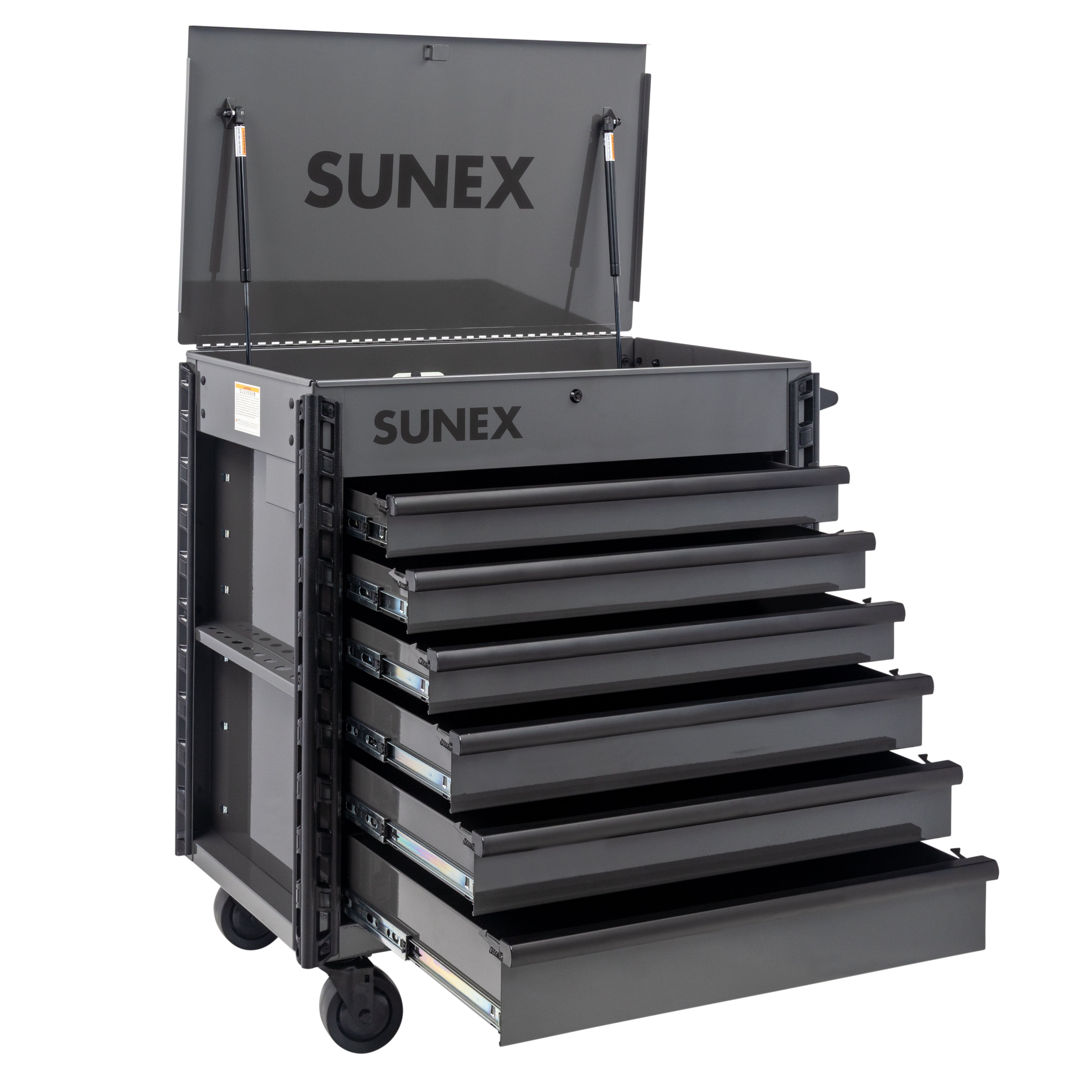 Gray Premium Full Drawer Service Cart 8056FDGRY – SUNEX Tools