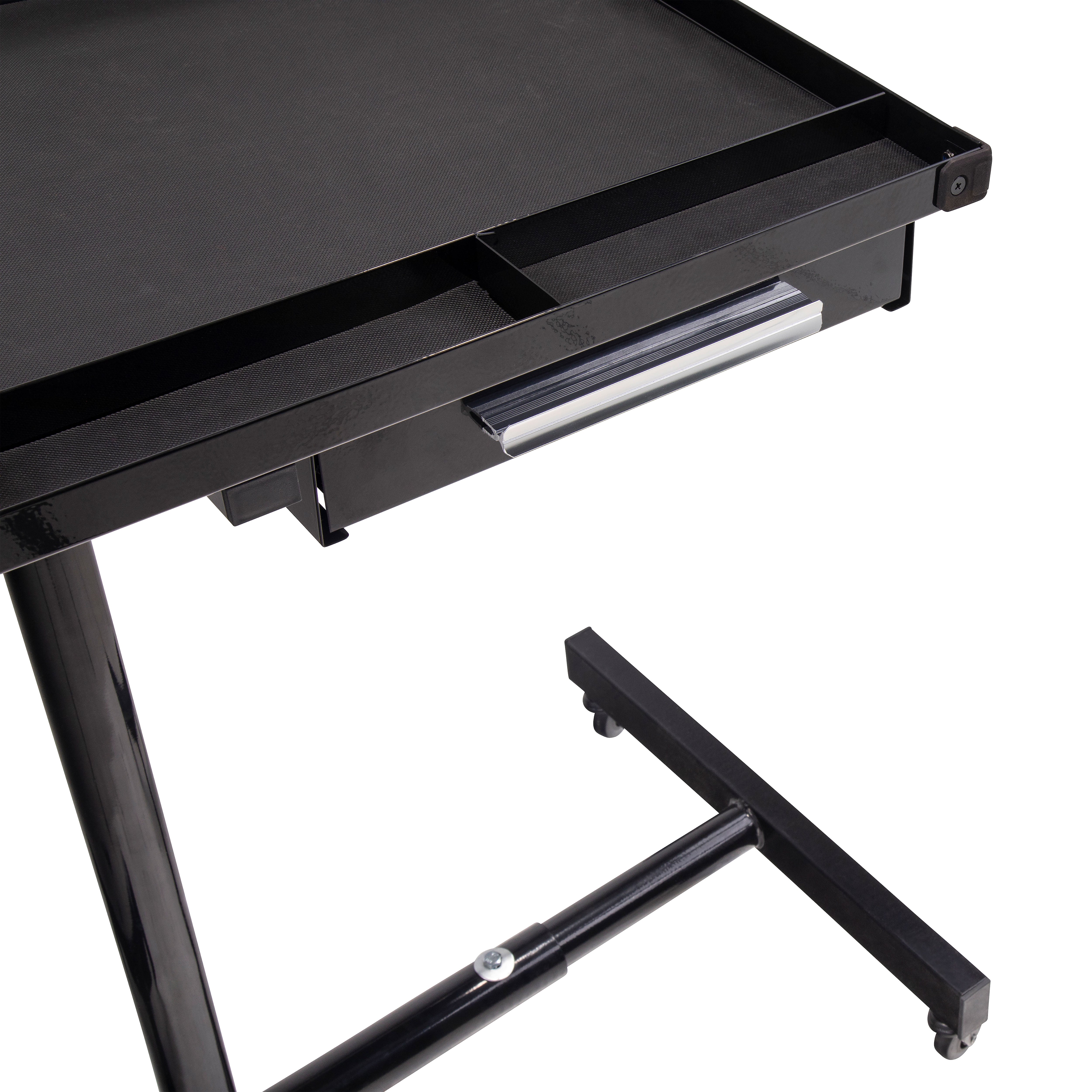 Deluxe Adjustable Work Table with Drawer (Black) – SUNEX Tools