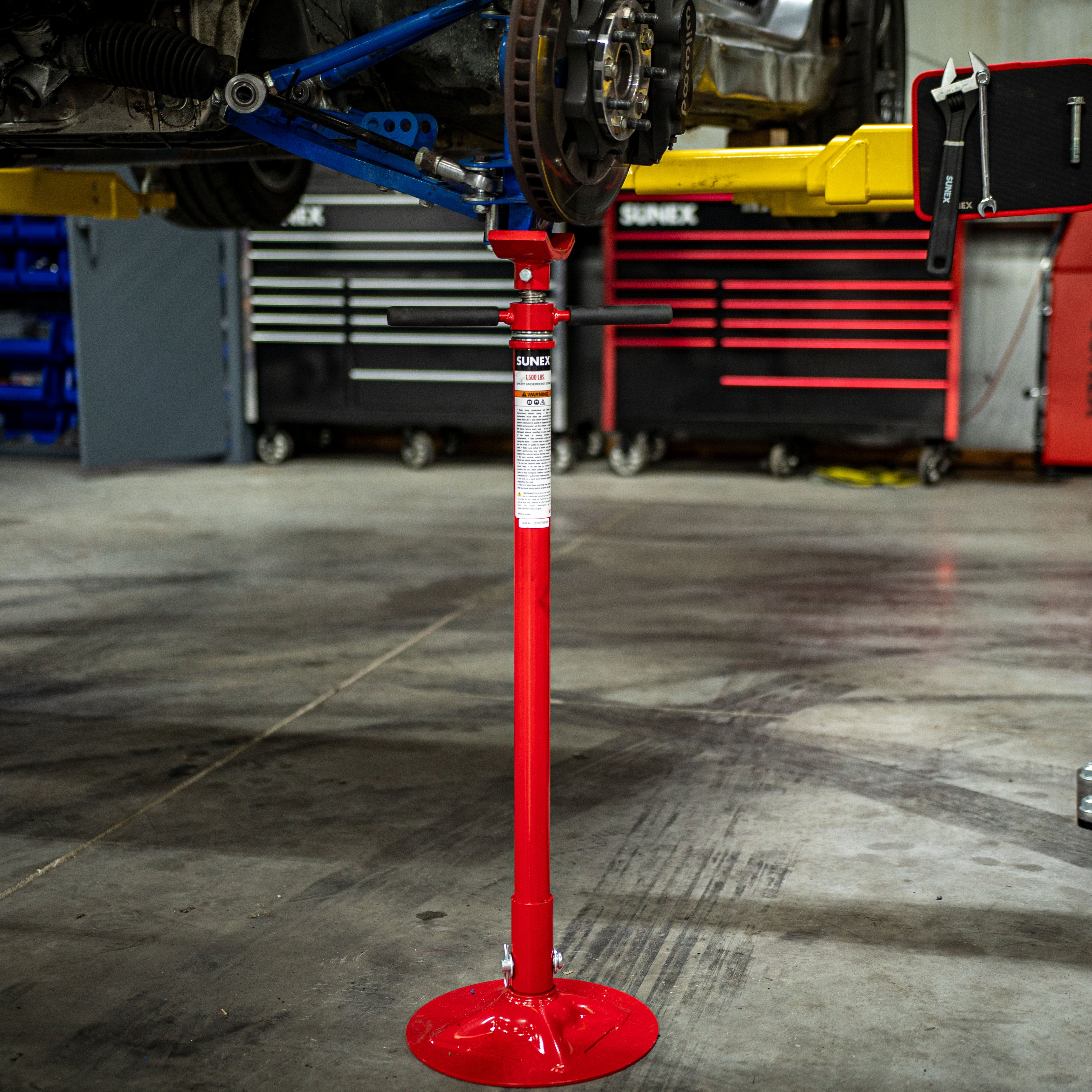 3/4 Ton Short Underhoist Stand – SUNEX Tools