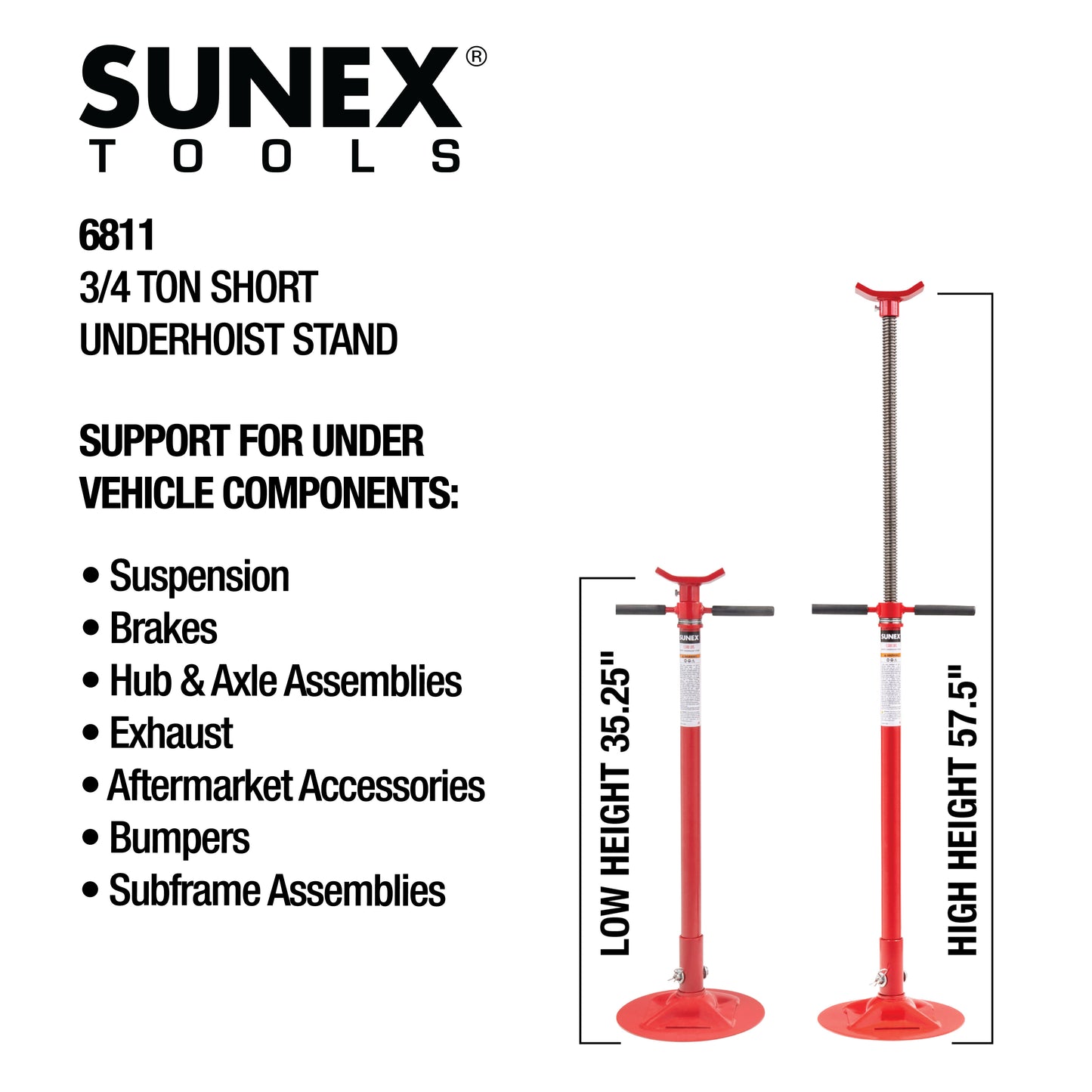 3/4 TON SHORT UNDERHOIST STAND