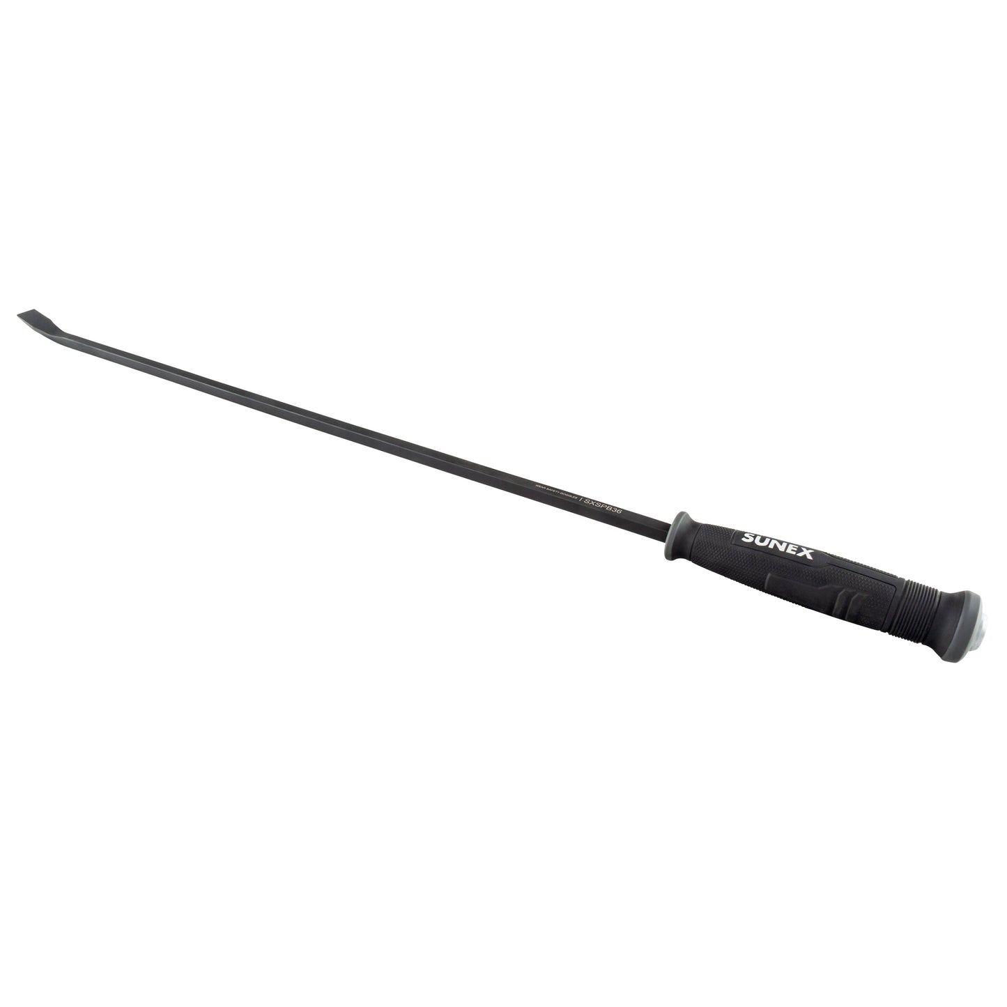 36" CURVED TIP PRY BAR WITH STRIKING CAP