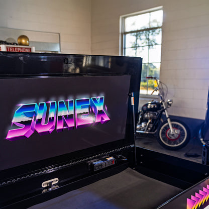 SYNTH DESIGNED JUIC’D BOX 50” 7 DRAWER POWERED CART - BLACK