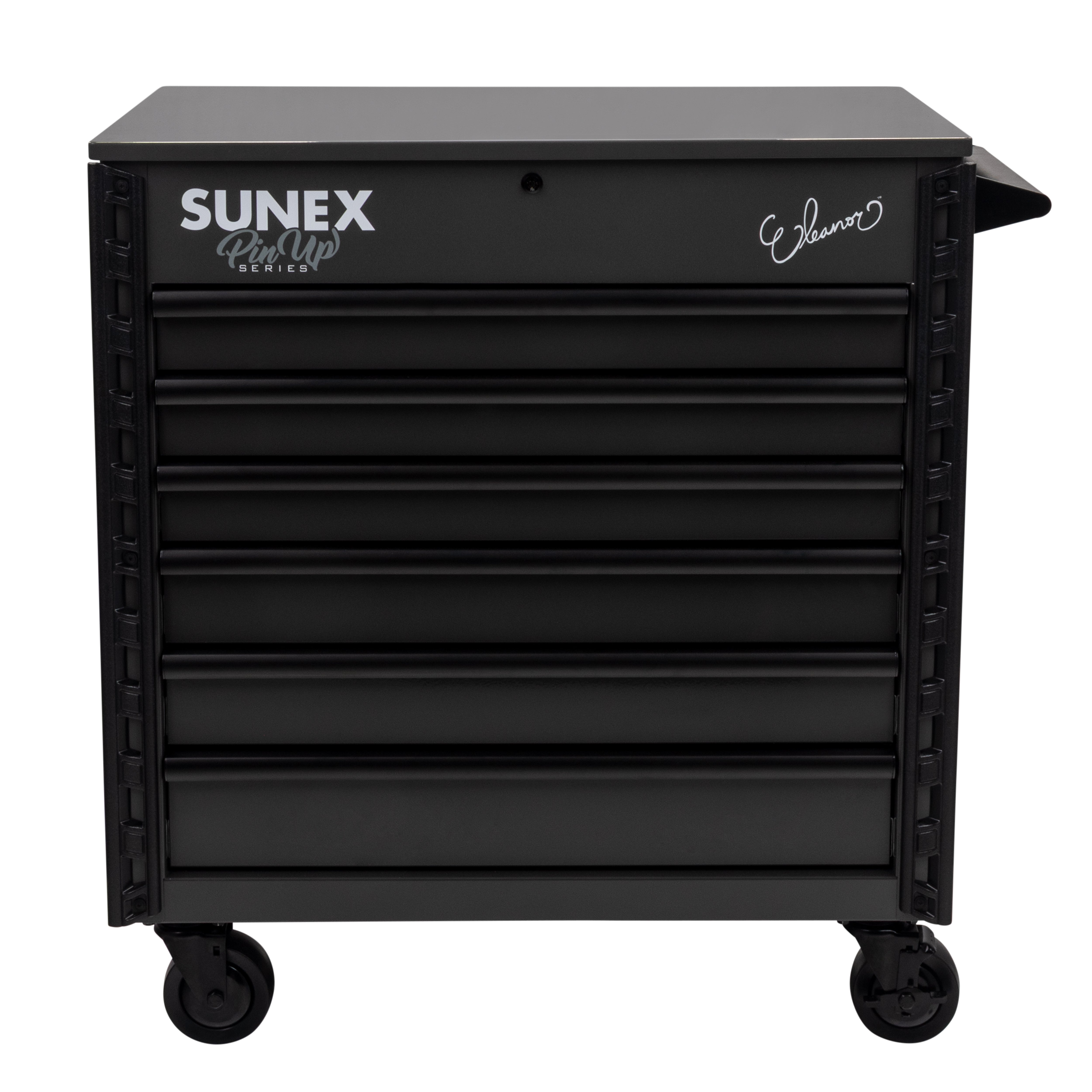 ELEANOR - Gray Premium Full Drawer Service Cart Pin-Up Series