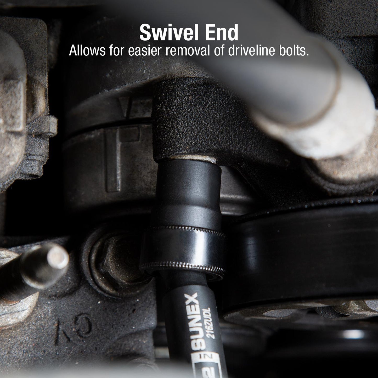 1/2" DRIVE METRIC 12 POINT DRIVELINE LIMITED CLEARANCE UNIVERSAL 9-PIECE IMPACT SOCKET SET