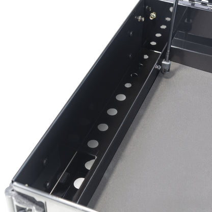 PREMIUM FULL DRAWER SERVICE CART - BLACK