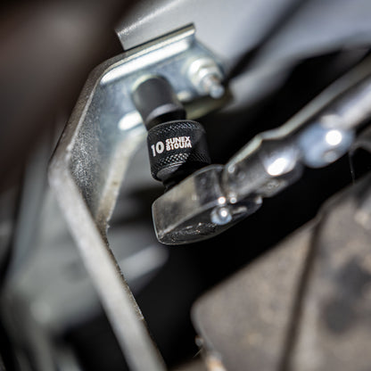 1/4" DRIVE METRIC 12 POINT MAGNETIC UNIVERSAL 11-PIECE IMPACT SOCKET SET