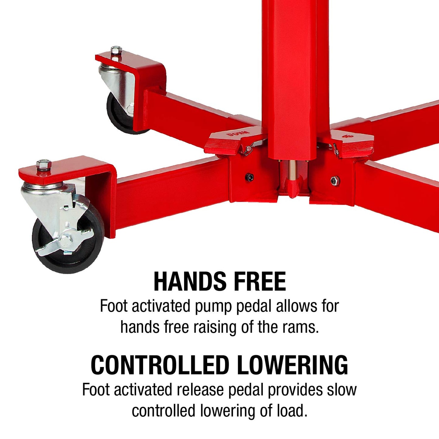 1000-POUND AIR AND HYDRAULIC TELESCOPIC TRANSMISSION JACK
