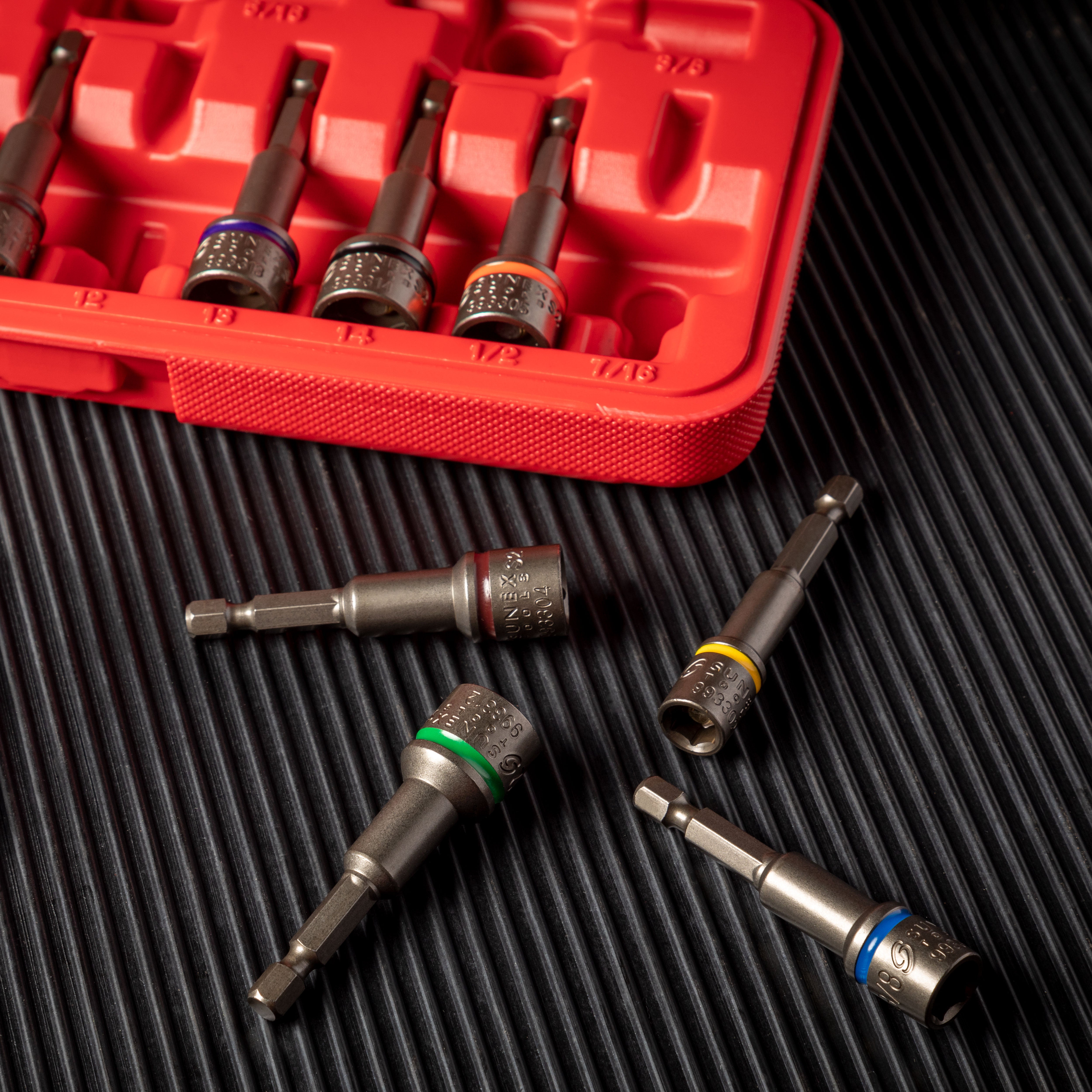 14 Pc. Impact Ready Magnetic Nut Setters Set (Sae/Mm) – SUNEX Tools
