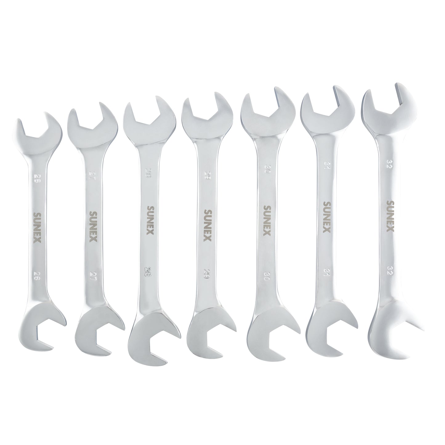 METRIC JUMBO ANGLE HEAD 7-PIECE WRENCH SET