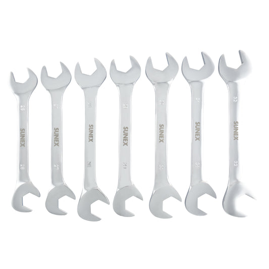 METRIC JUMBO ANGLE HEAD 7-PIECE WRENCH SET