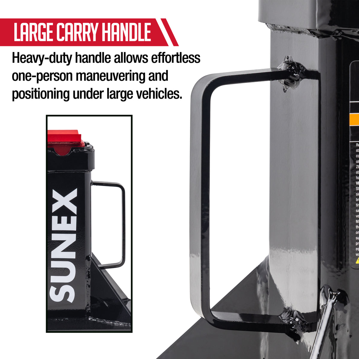 22 TON HEAVY DUTY LOCKING PIN JACK STANDS (PAIR)