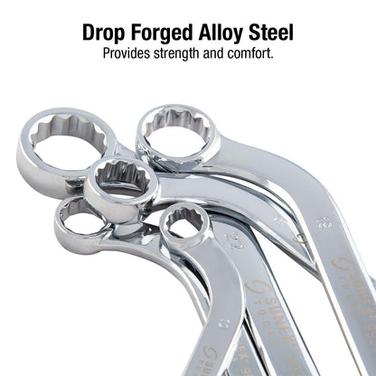 5PC METRIC FULL POLISH HALF MOON BOX WRENCH SET