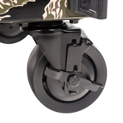 SHADOW TIGER CAMOUFLAGE – 39" 6 DRAWER PREMIUM SERVICE CART – OLIVE DRAB GREEN
