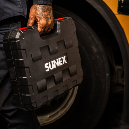 1" DRIVE SAE & METRIC 6 POINT HEAVY-DUTY WHEEL 10-PIECE IMPACT SOCKET SET