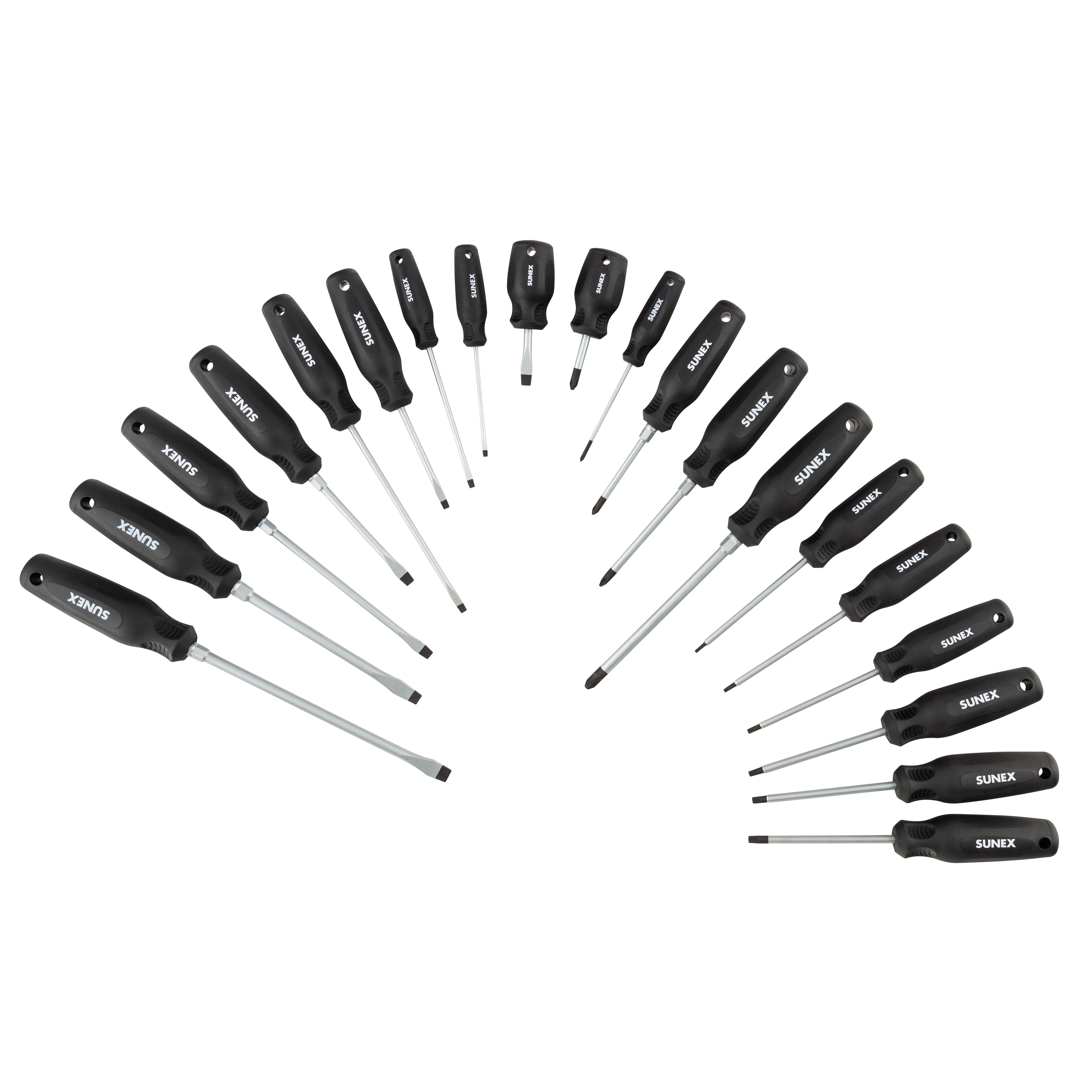 Phillips®, Slotted & Torx® Magnetic 20 Piece Screwdriver Set in