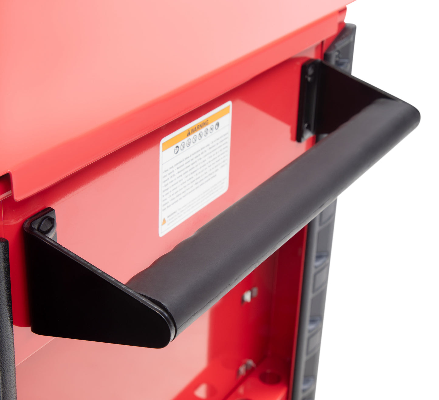 PREMIUM FULL DRAWER SERVICE CART - RED