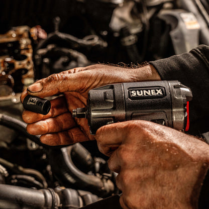 3/8" DRIVE METRIC 6 POINT STANDARD & DEEP WITH UNIVERSAL SOCKETS 51-PIECE MASTER IMPACT SOCKET SET