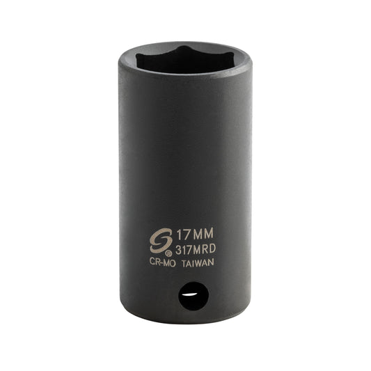 3/8" DRIVE 17MM SEMI-DEEP IMPACT SOCKET