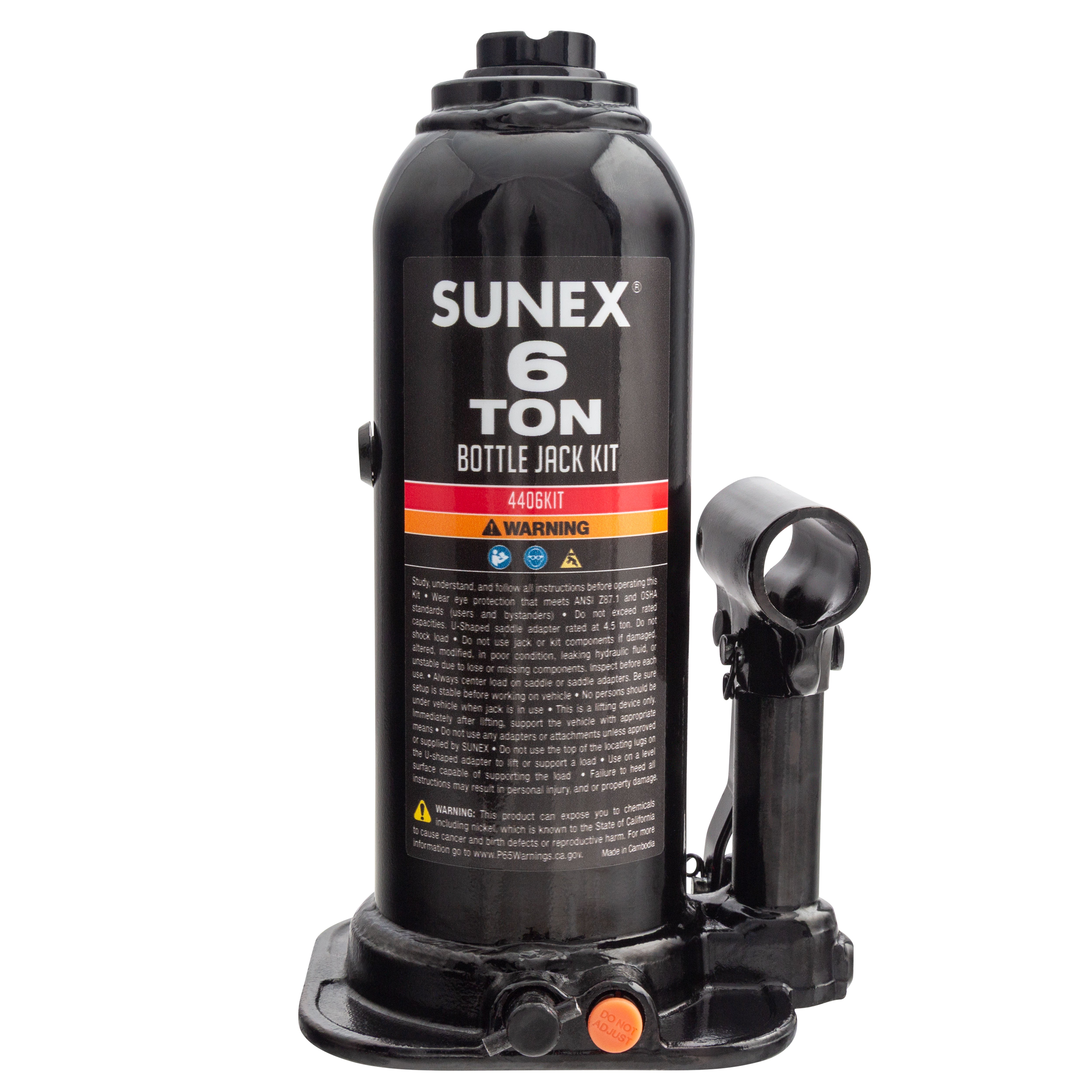 SUNEX Tools 6 Ton Bottle Jack Kit