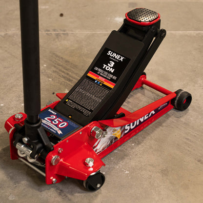 AMERICAN EAGLE 250TH 3 TON STEEL LOW PROFILE FLOOR JACK