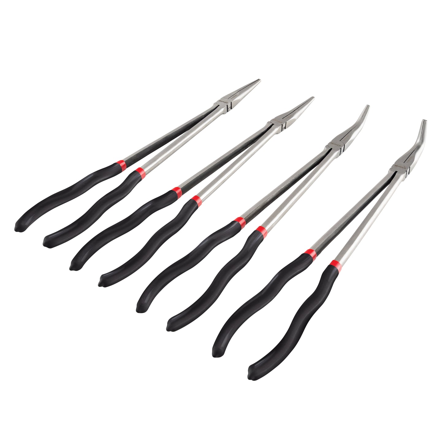 4 PIECE 16" LONG REACH PLIERS SET