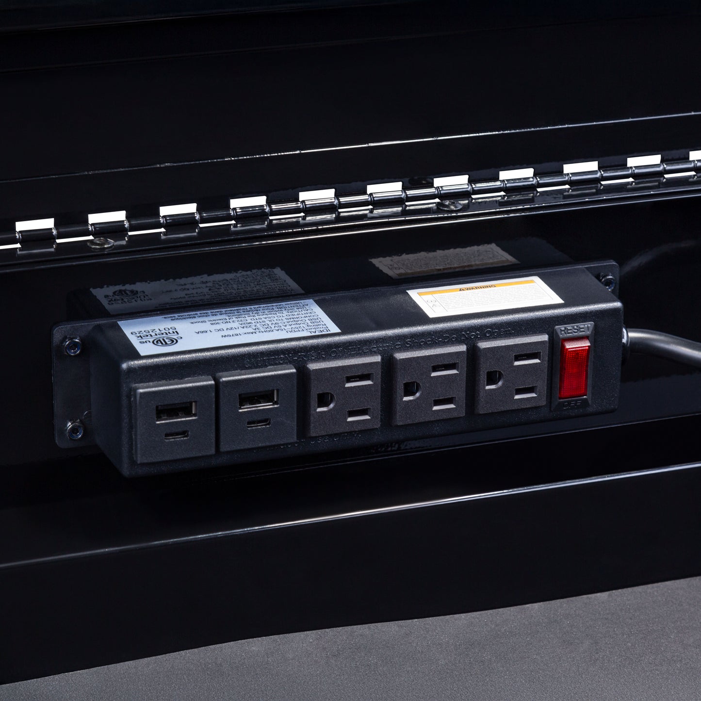 RAD DAN MANGA DESIGNED JUIC’D BOX 50” 7 DRAWER POWERED CART