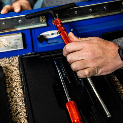 1/4" AND 3/8" DRIVE COMFORT GRIP ADJUSTABLE T-HANDLE SPEEDER 2 PIECE WRENCH SET