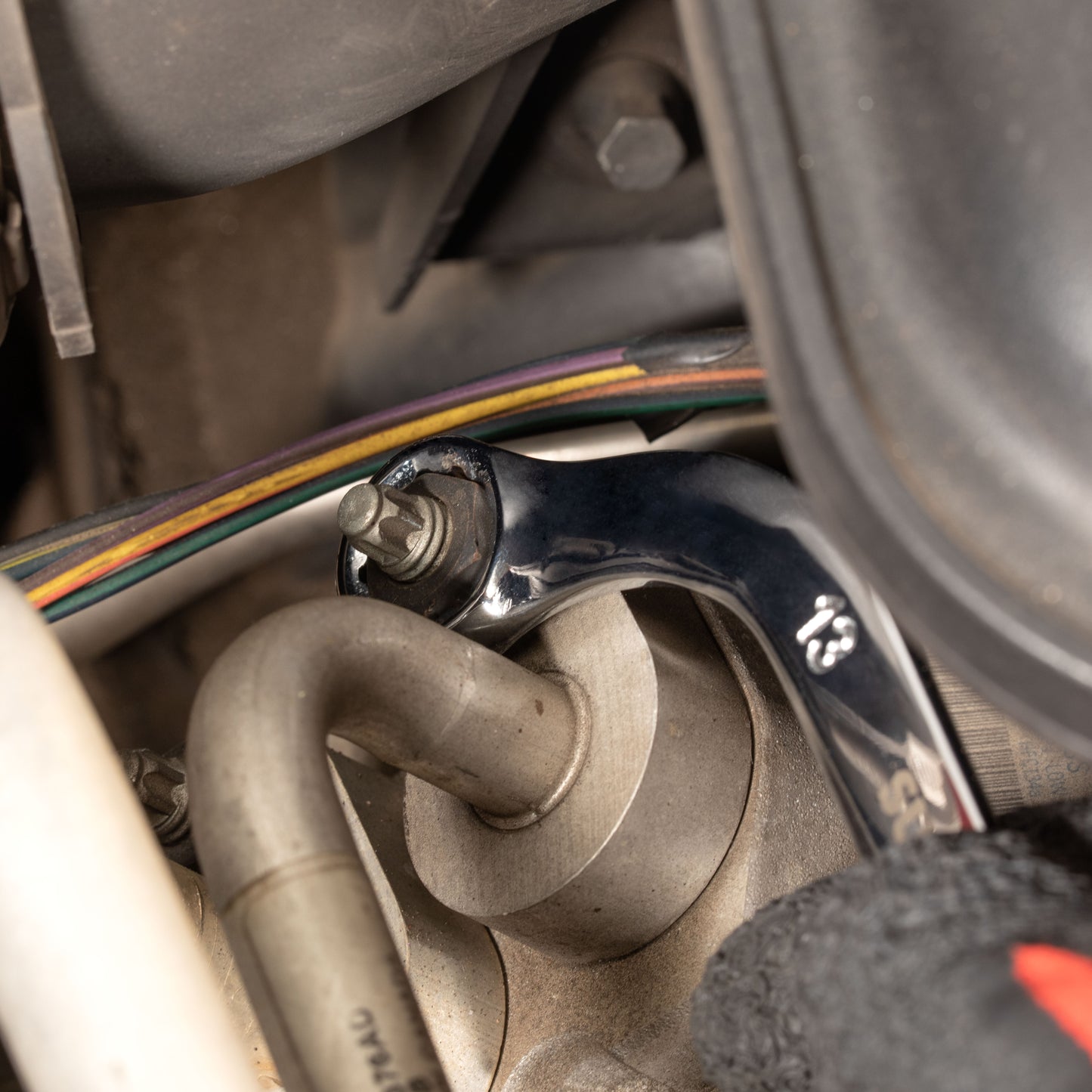 5PC METRIC FULL POLISH HALF MOON BOX WRENCH SET