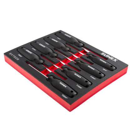 TORX® MAGNETIC 8 PIECE SCREWDRIVER SET IN EVA FOAM