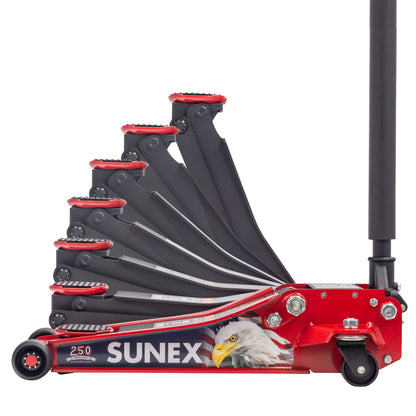 AMERICAN EAGLE 250TH 3 TON STEEL LOW PROFILE FLOOR JACK