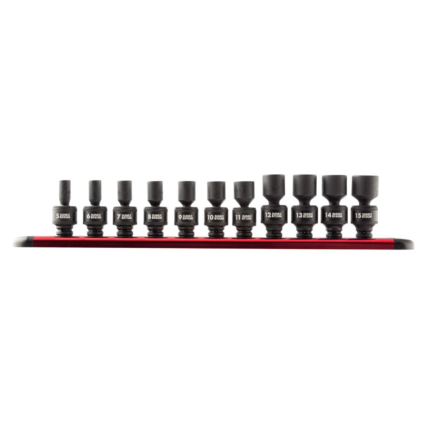 1/4" DRIVE METRIC 12 POINT MAGNETIC UNIVERSAL 11-PIECE IMPACT SOCKET SET