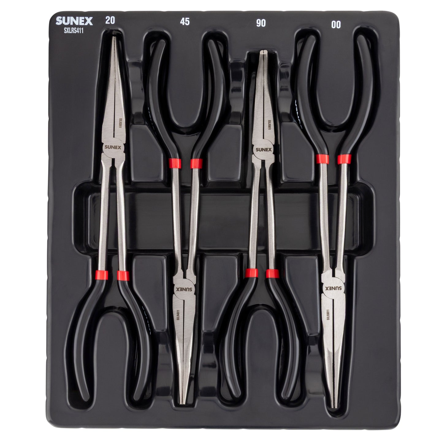 4 PIECE 11" LONG REACH PLIERS SET
