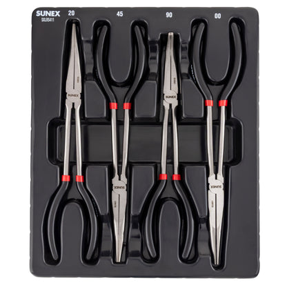 4 PIECE 11" LONG REACH PLIERS SET