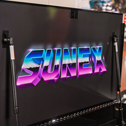 SYNTH DESIGNED BLACK PREMIUM FULL DRAWER SERVICE CART - BLACK