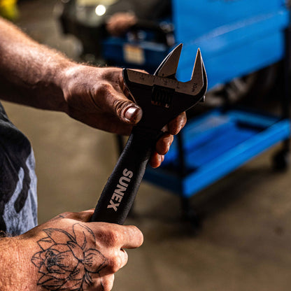 10" WIDE JAW ADJUSTABLE WRENCH 1-15/16" (51MM)