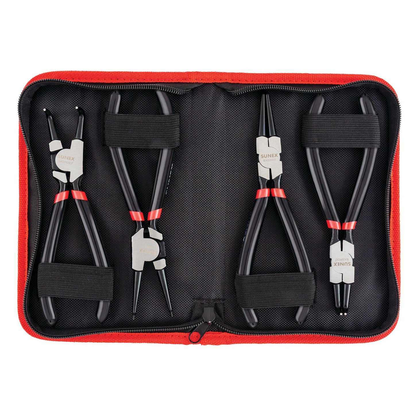4 PIECE 7" SNAP RING PLIERS SET