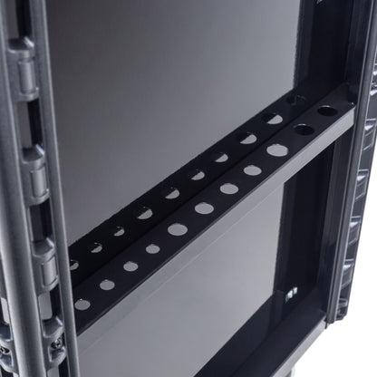 TONY SQUINDO “57 CHEVY” JUIC’D BOX 50” 7 DRAWER POWERED CART - BLACK