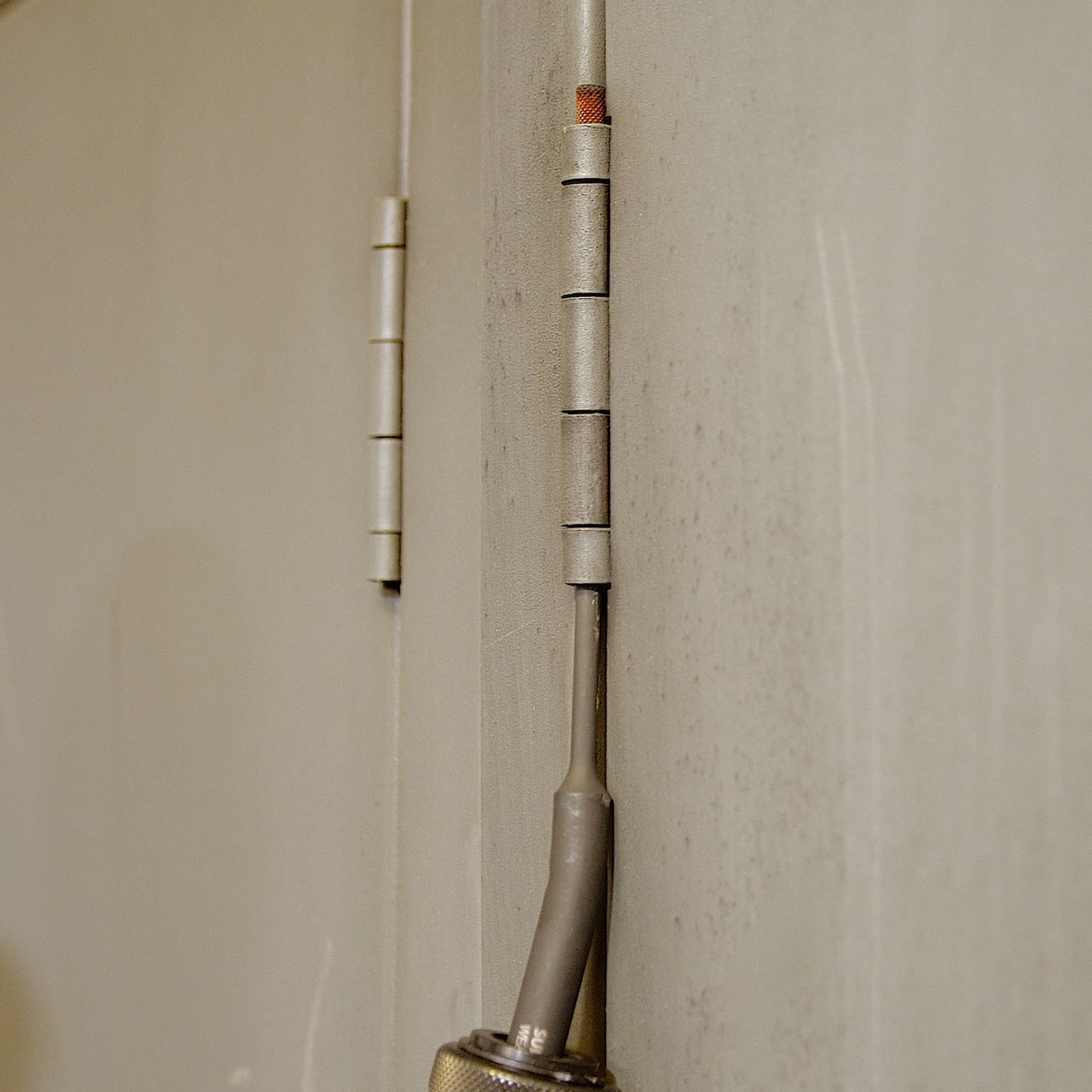 AIR HAMMER CHISEL HINGE PIN DRIVER 2 PIECE SET IN PORTABLE TOOL ROLL