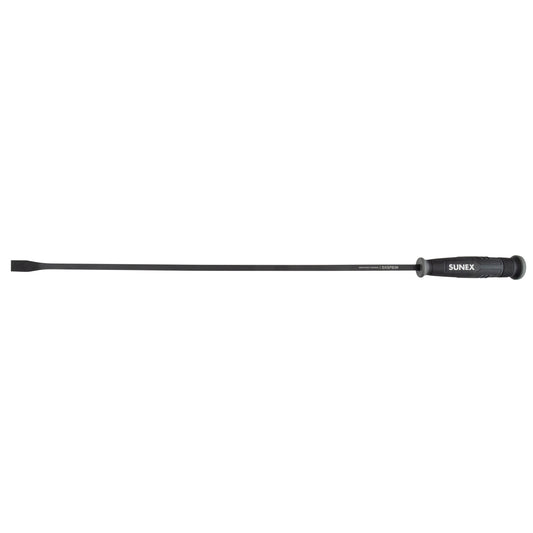 36" CURVED TIP PRY BAR WITH STRIKING CAP