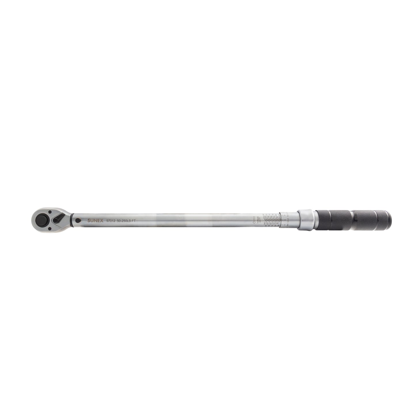 ½" DRIVE 50-250 FT-LB (70–340 NM) DUAL-DIRECTION TORQUE WRENCH