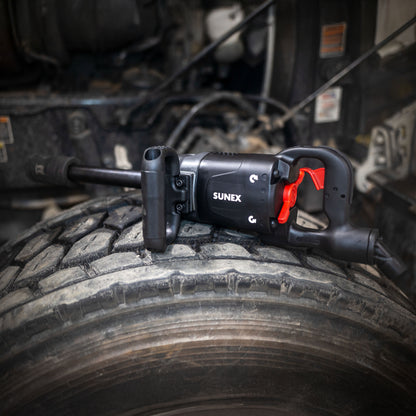 1" DRIVE MAGNESIUM COMPOSITE IMPACT WRENCH WITH 6" EXTENDED ANVIL